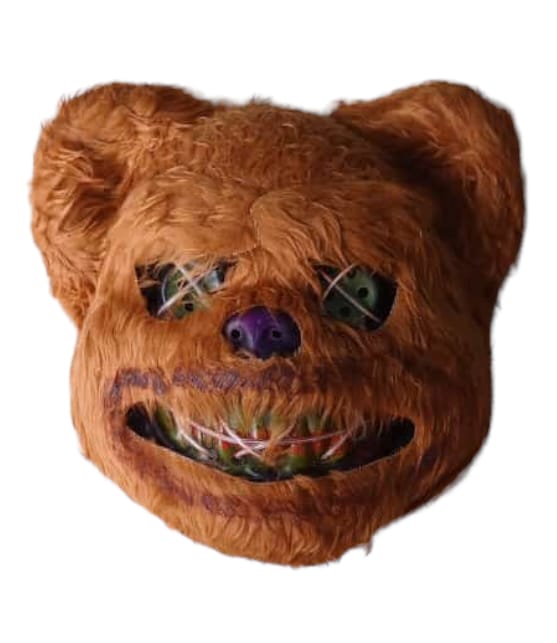 Miniatura 1 de Mascara Oso Peludo Cafe